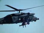 入間基地航空祭2010年 UH-60J救難訓練