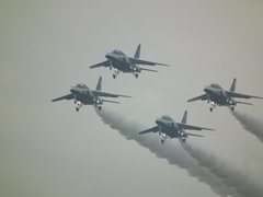 入間基地航空祭2011年 T-4ブルーインパルス編隊飛行 その1