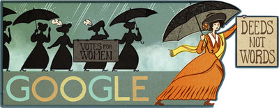 Alice Paul's 131st Birthday Doodle Alice Paul's 131st Birthday Doodle