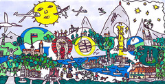 Zmagovalni doodle natečaja Doodle4Google 'Slovenija in jaz' - avtor Maks Lenart Černelč Zmagovalni doodle natečaja Doodle4Google 'Slovenija in jaz' - avtor Maks Lenart Černelč