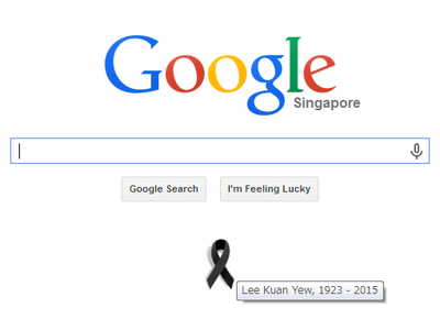 Googleシンガポール 2015年3月23日