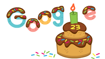 Google 生誕 23 周年