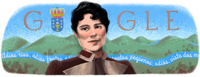 178o aniversario del nacimiento de Rosalía de Castro