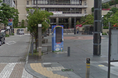 静岡市のデジタルサイネージ(Googleストリートビュー)